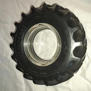 Vintage Firestone Tire Advertising Ashtray